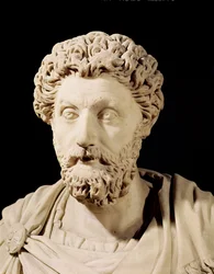 Bust of Marcus Aurelius (marble)
